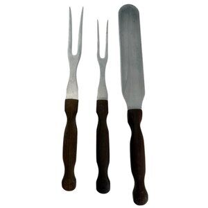 CUTCO Serving / Carving Forks No. 26 & 27 Plus Spatula Spreader No. 28 Vintage
